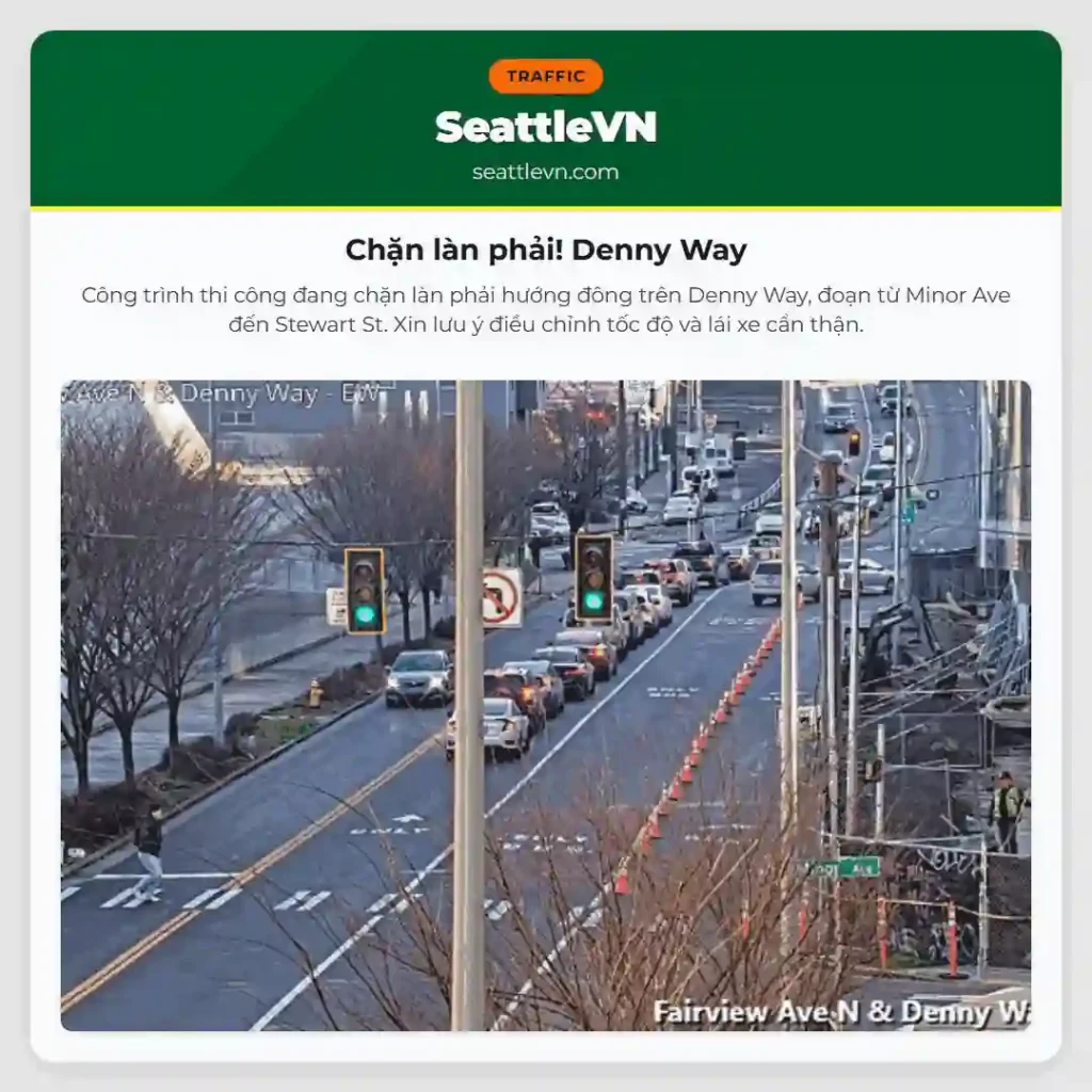 Chặn làn phải! Denny Way