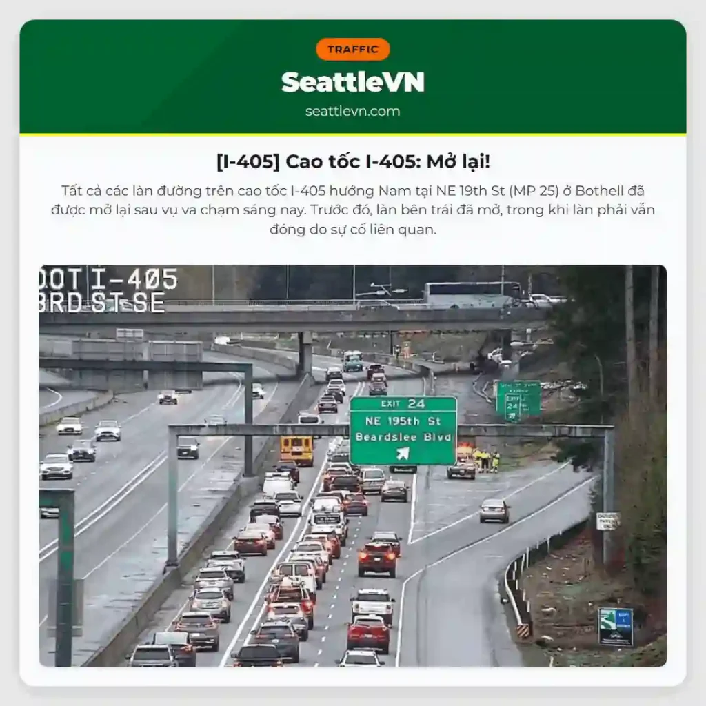 [I-405] Cao tốc I-405: Mở lại!