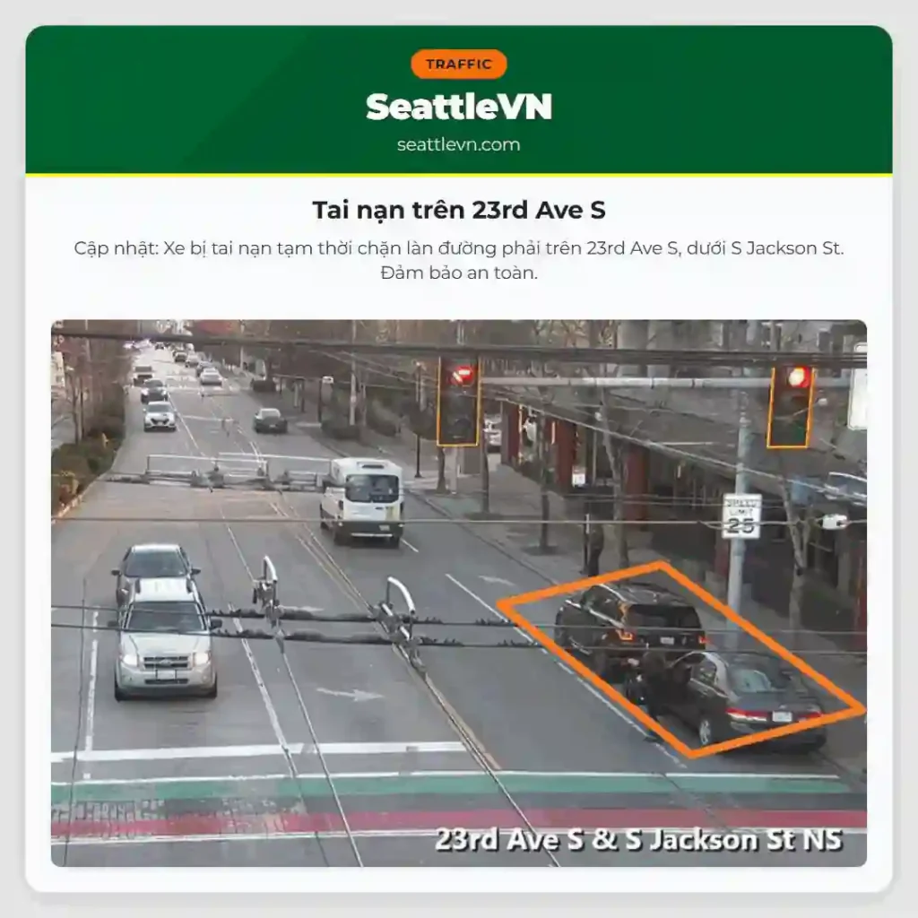 Tai nạn trên 23rd Ave S