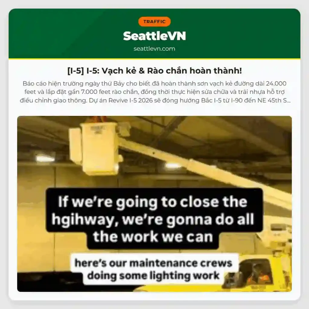 [I-5] I-5: Vạch kẻ & Rào chắn hoàn thành!