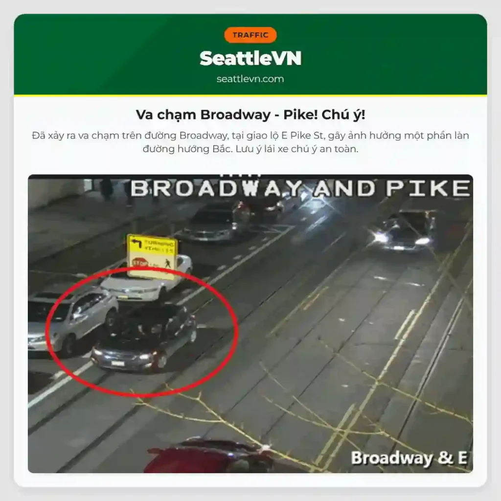 Va chạm Broadway - Pike! Chú ý!