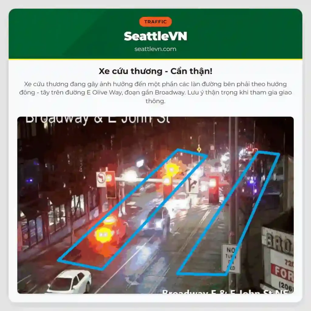 Xe cứu thương - Cẩn thận!
