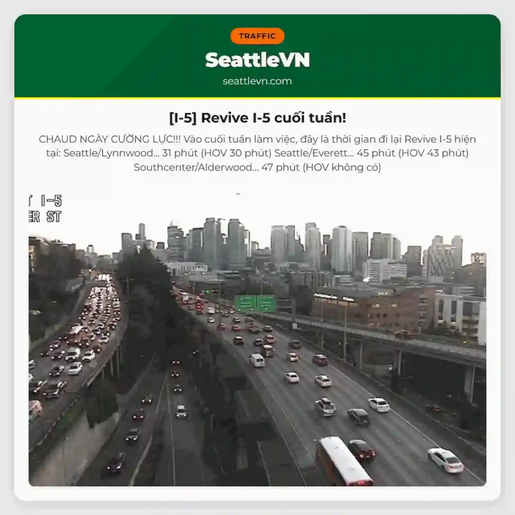 [I-5] Revive I-5 cuối tuần!