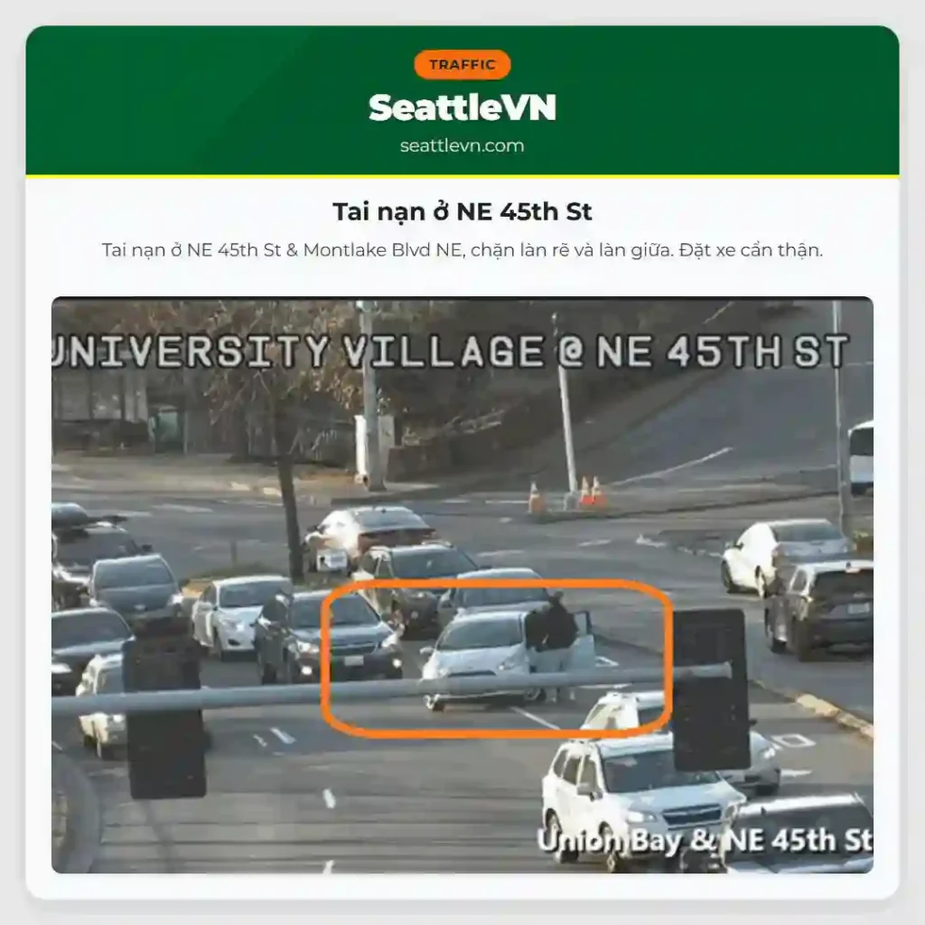Tai nạn ở NE 45th St