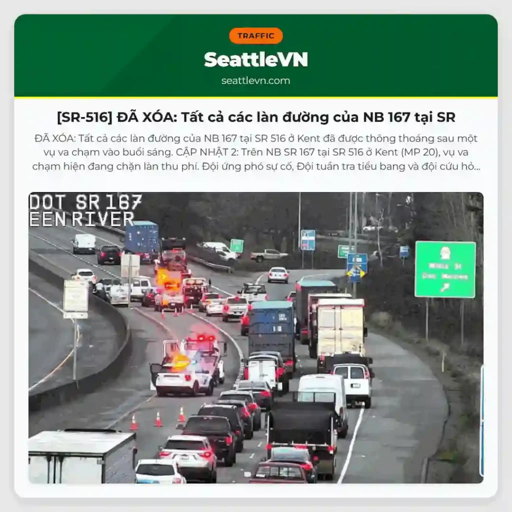[SR-516] ĐÃ XÓA: Tất cả các làn đường của NB 167 tại SR