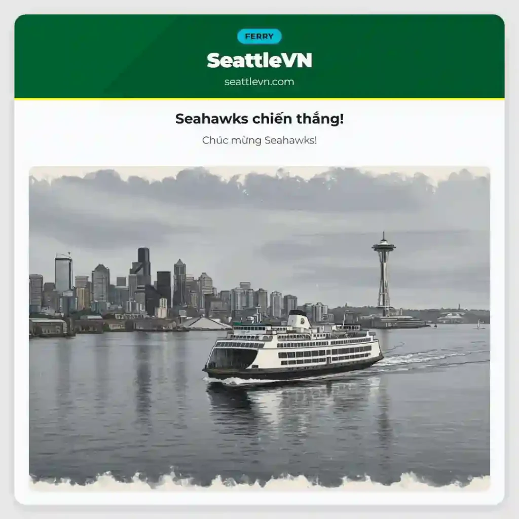 Seahawks chiến thắng!