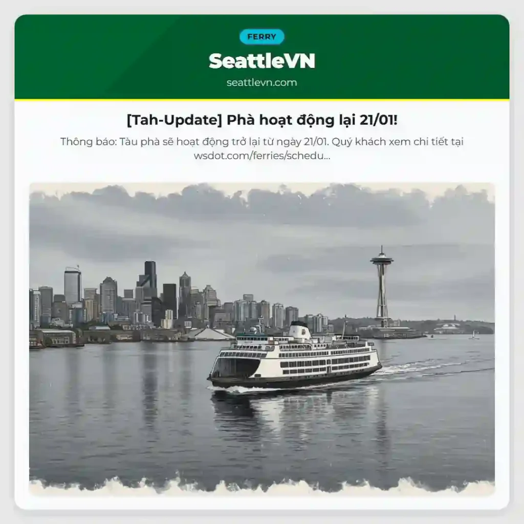 [Tah-Update] Phà hoạt động lại 21/01!