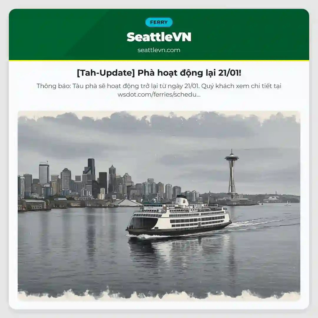 [Tah-Update] Phà hoạt động lại 21/01!