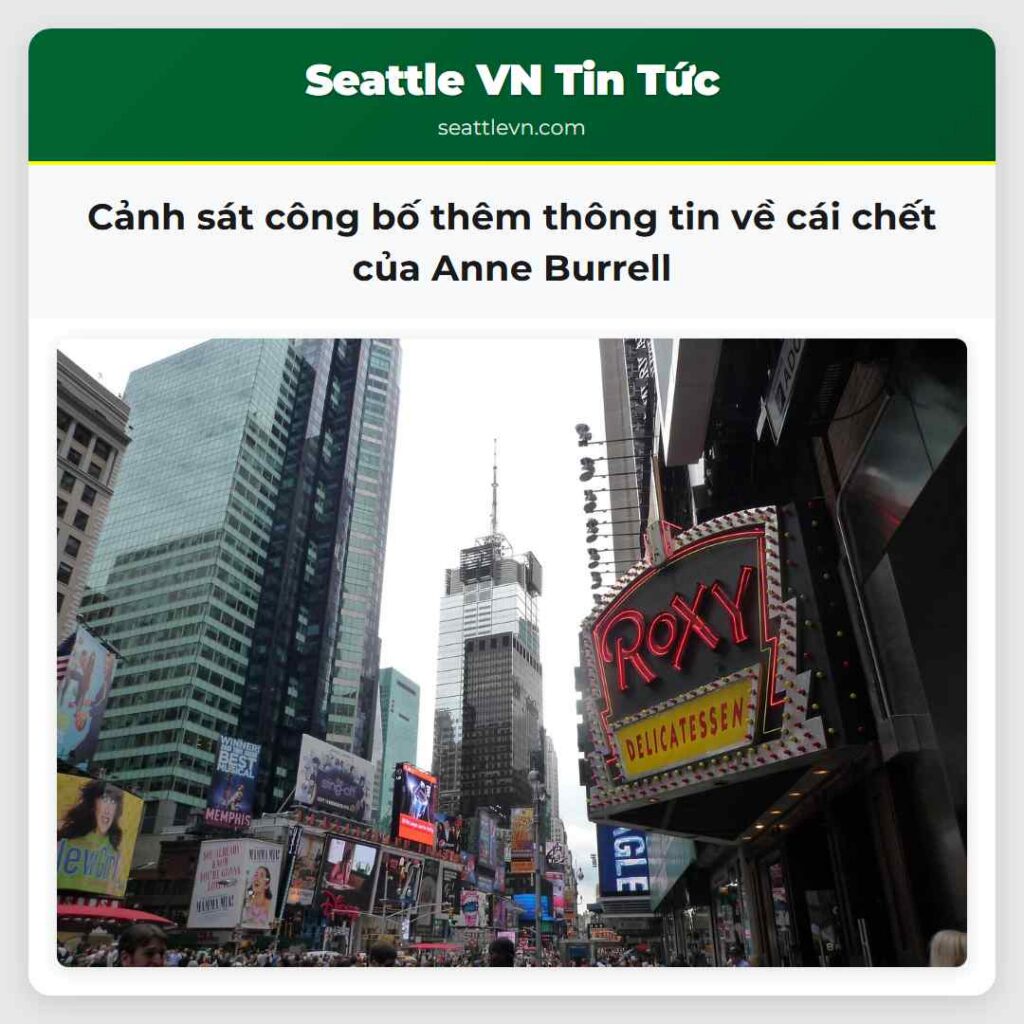 Cảnh sát công bố thêm thông tin về cái chết của