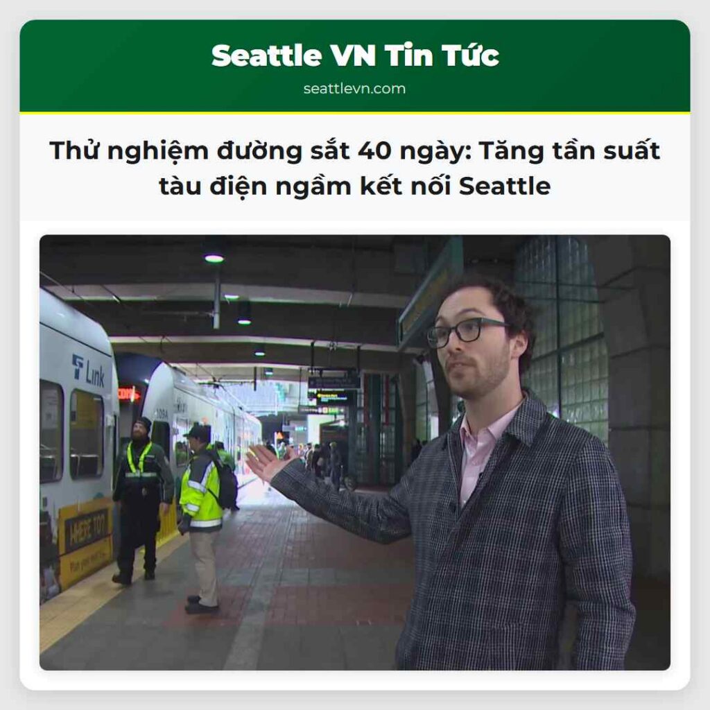 Thử nghiệm đường sắt 40 ngày: Tăng tần suất tàu