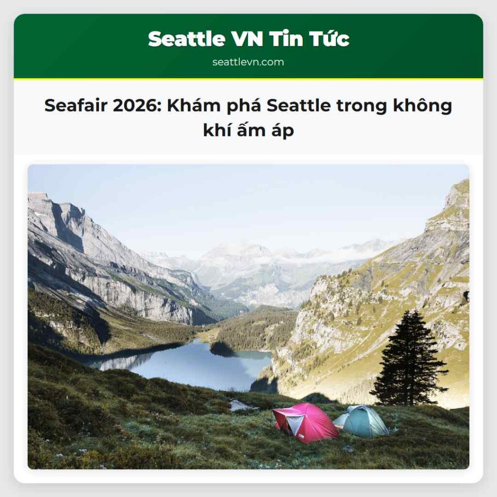 Seafair 2026: Khám phá Seattle trong không khí ấm