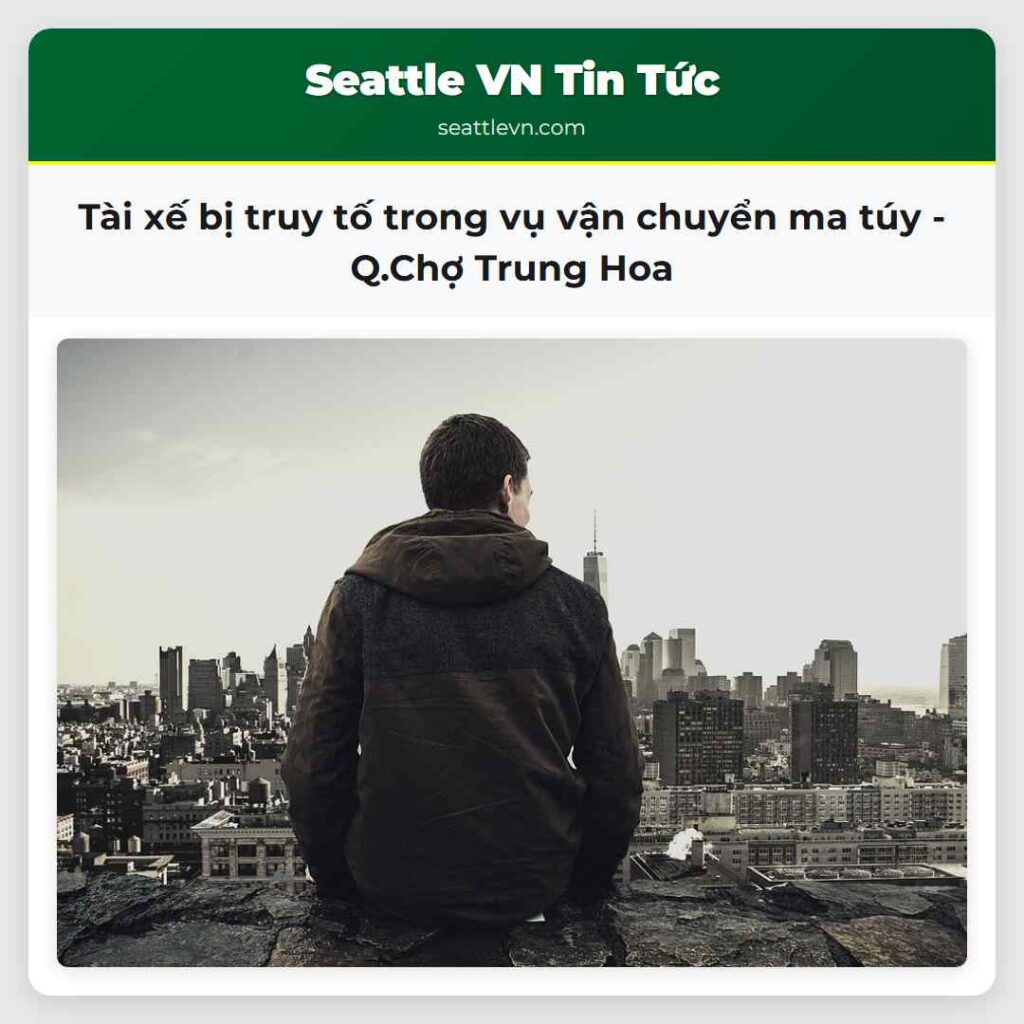 Tài xế bị truy tố trong vụ vận chuyển ma túy -