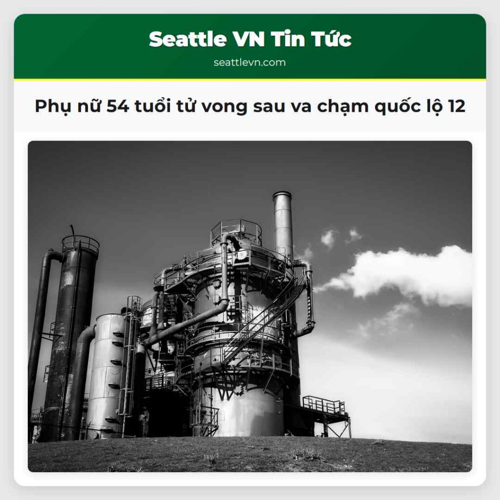 Phụ nữ 54 tuổi tử vong sau va chạm quốc lộ 12