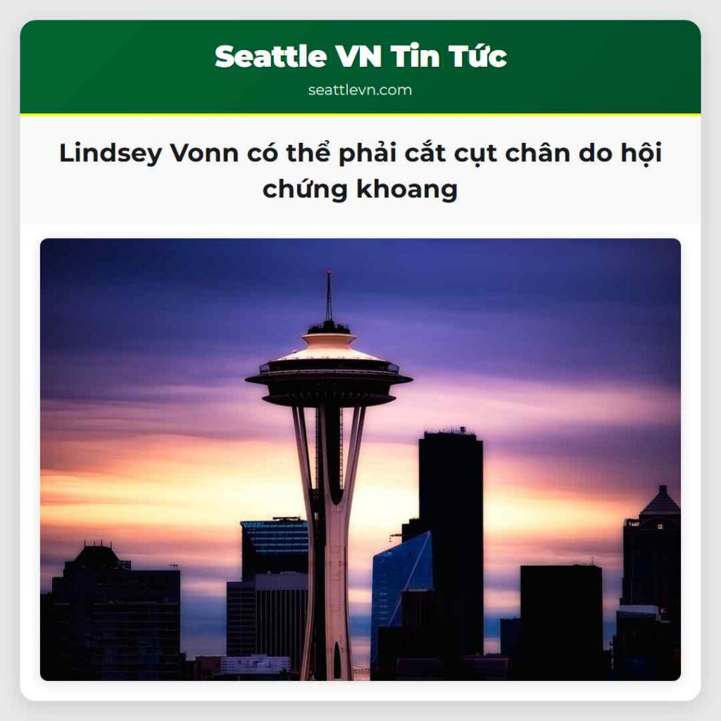 Lindsey Vonn có thể phải cắt cụt chân do hội