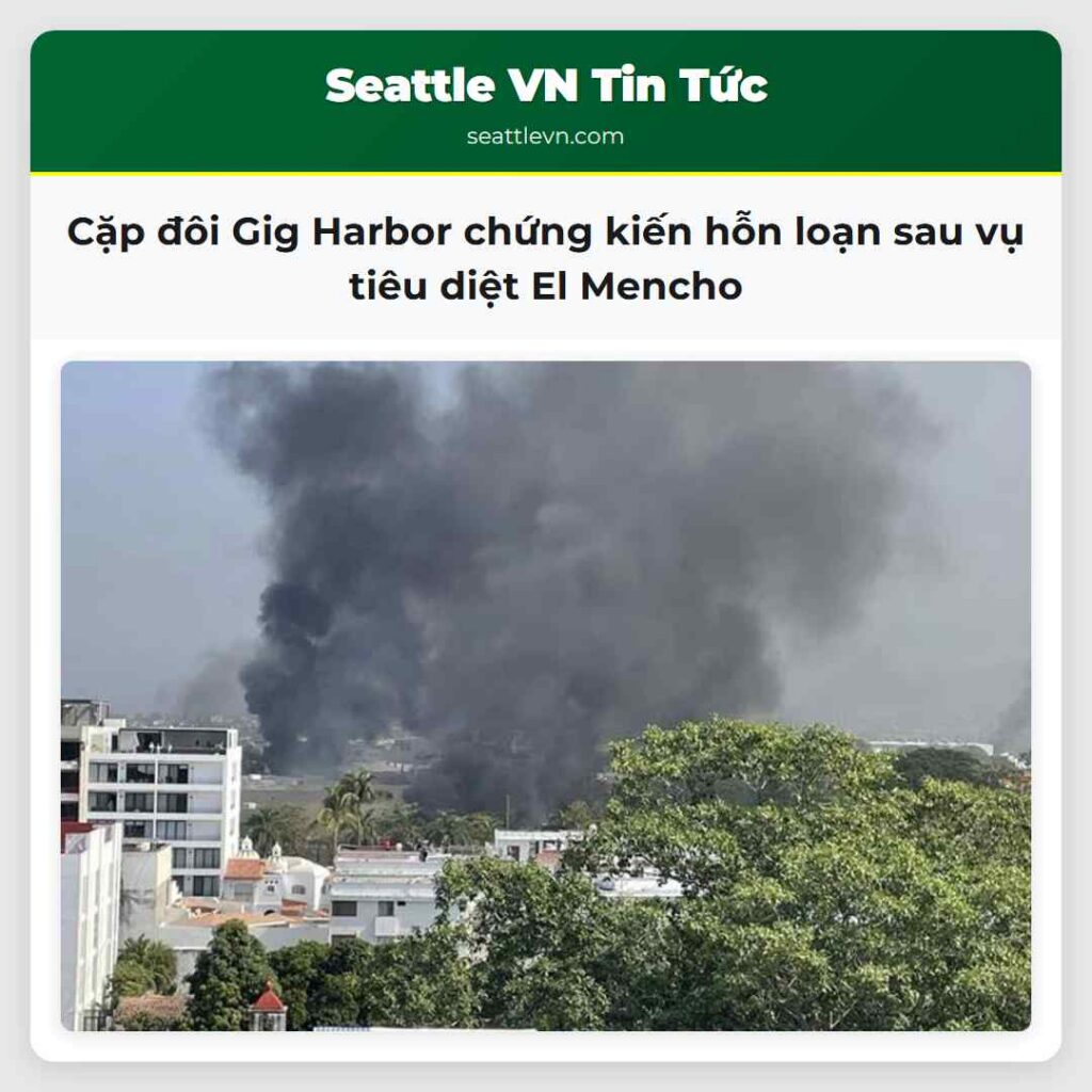 Cặp đôi Gig Harbor chứng kiến hỗn loạn sau vụ