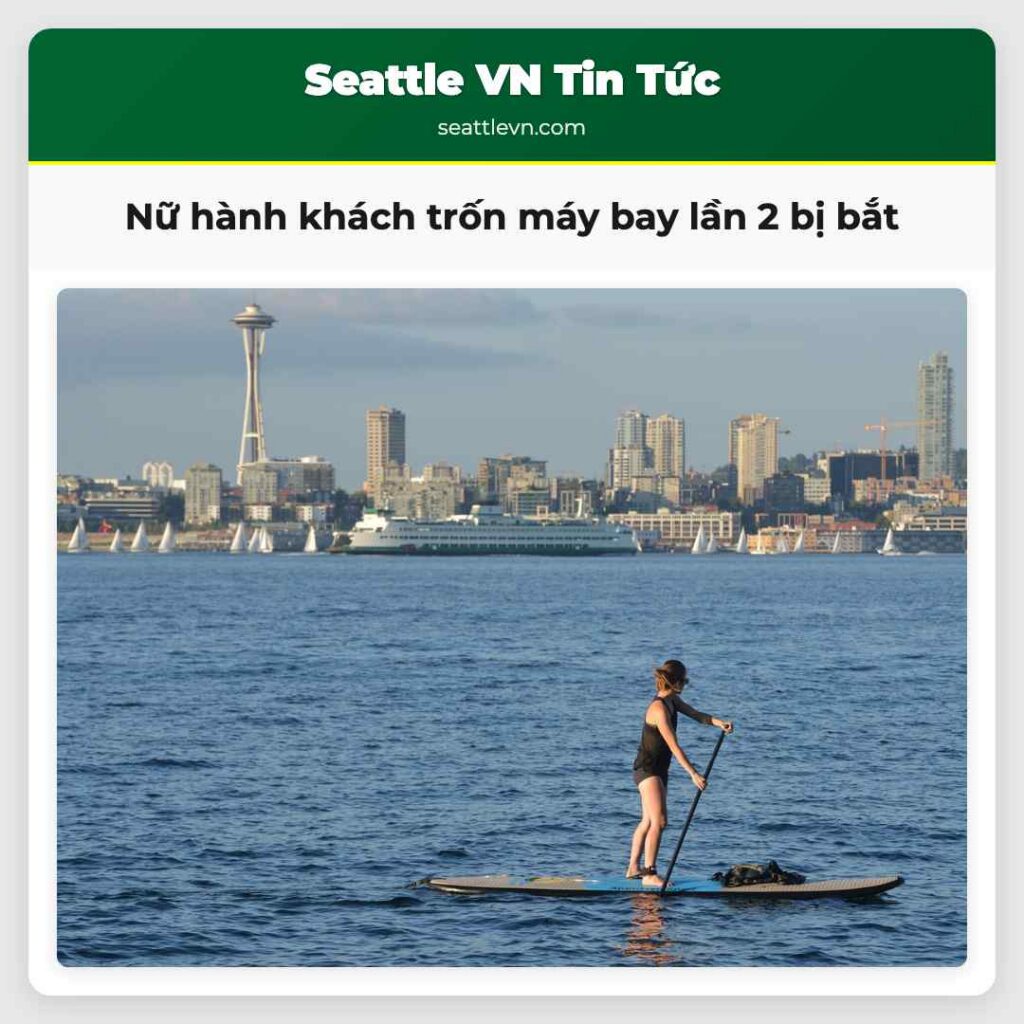 Nữ hành khách trốn máy bay lần 2 bị bắt