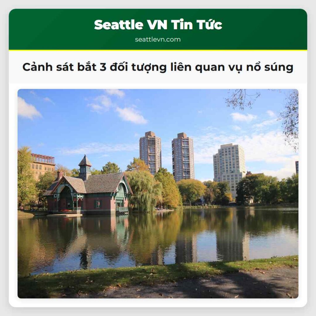 Cảnh sát bắt 3 đối tượng liên quan vụ nổ súng