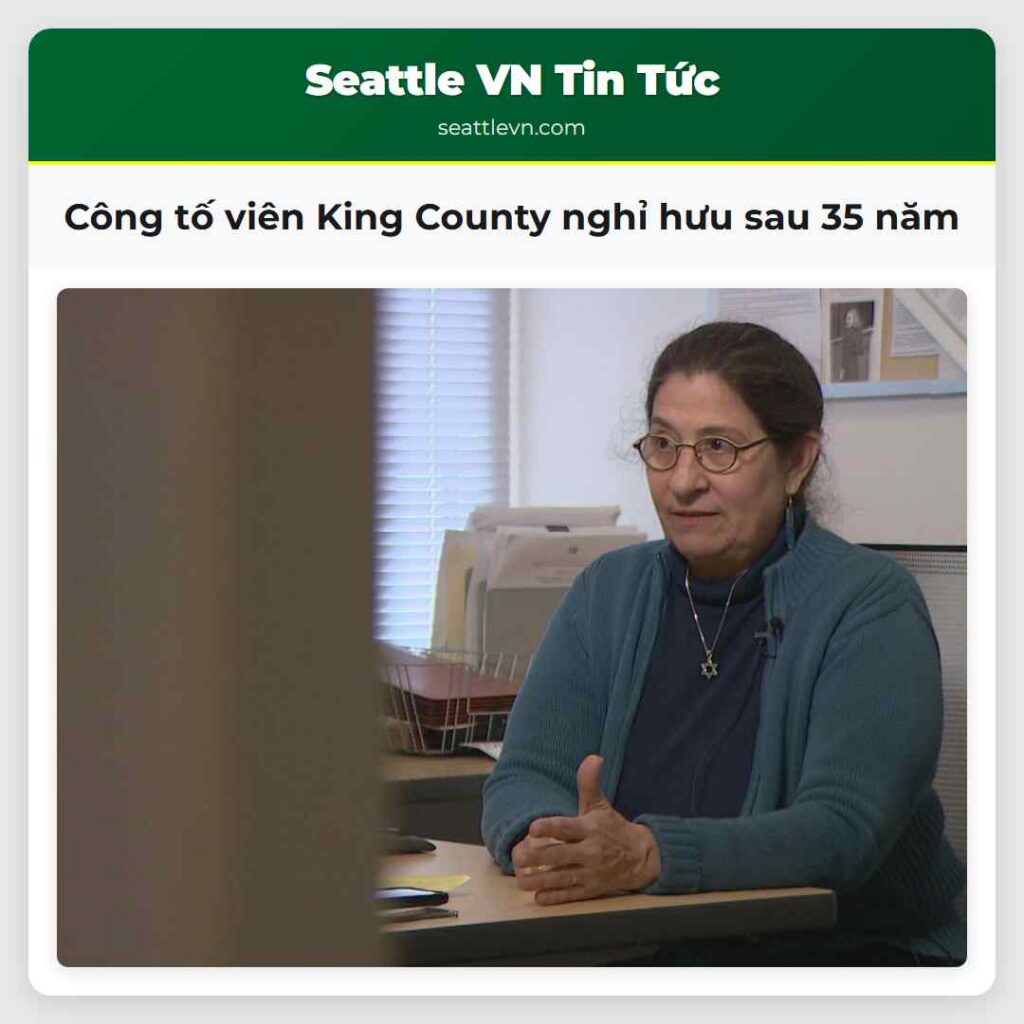 Công tố viên King County nghỉ hưu sau 35 năm