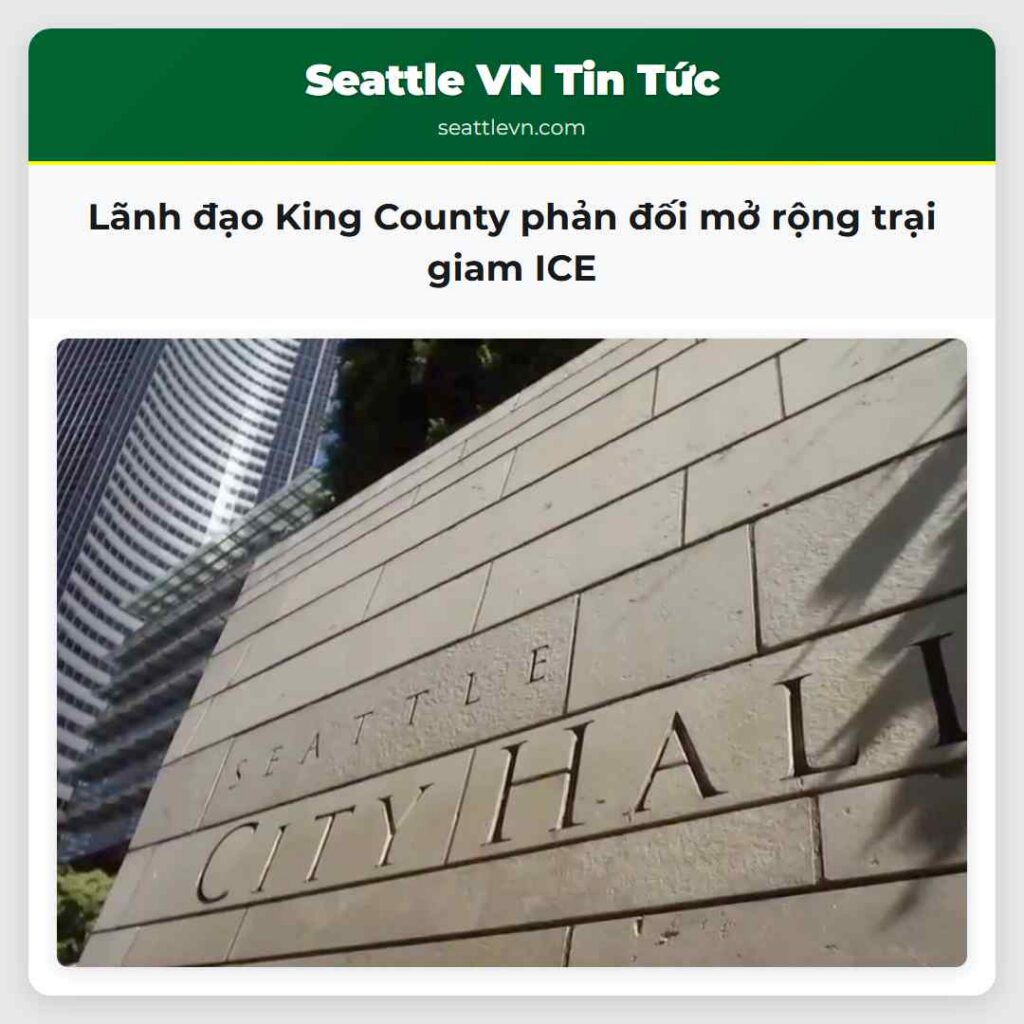 Lãnh đạo King County phản đối mở rộng trại giam