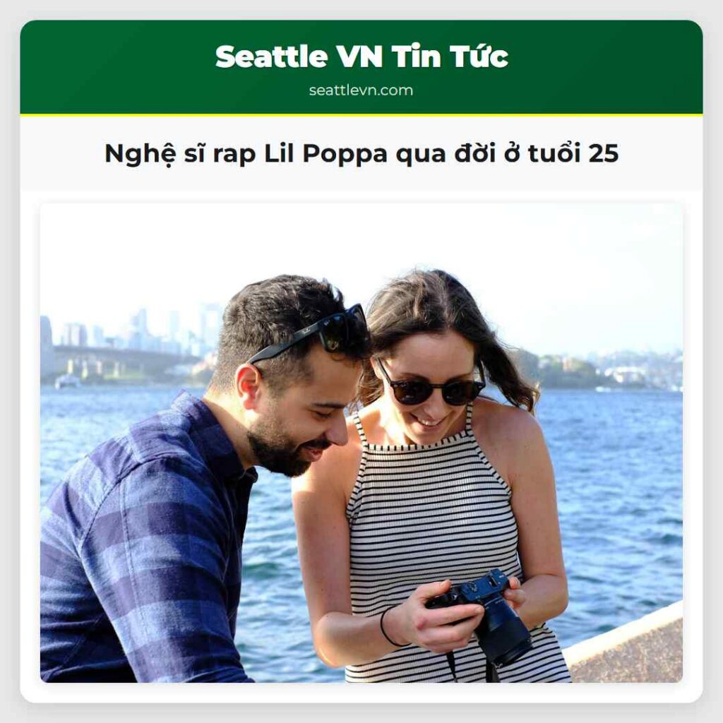 Nghệ sĩ rap Lil Poppa qua đời ở tuổi 25