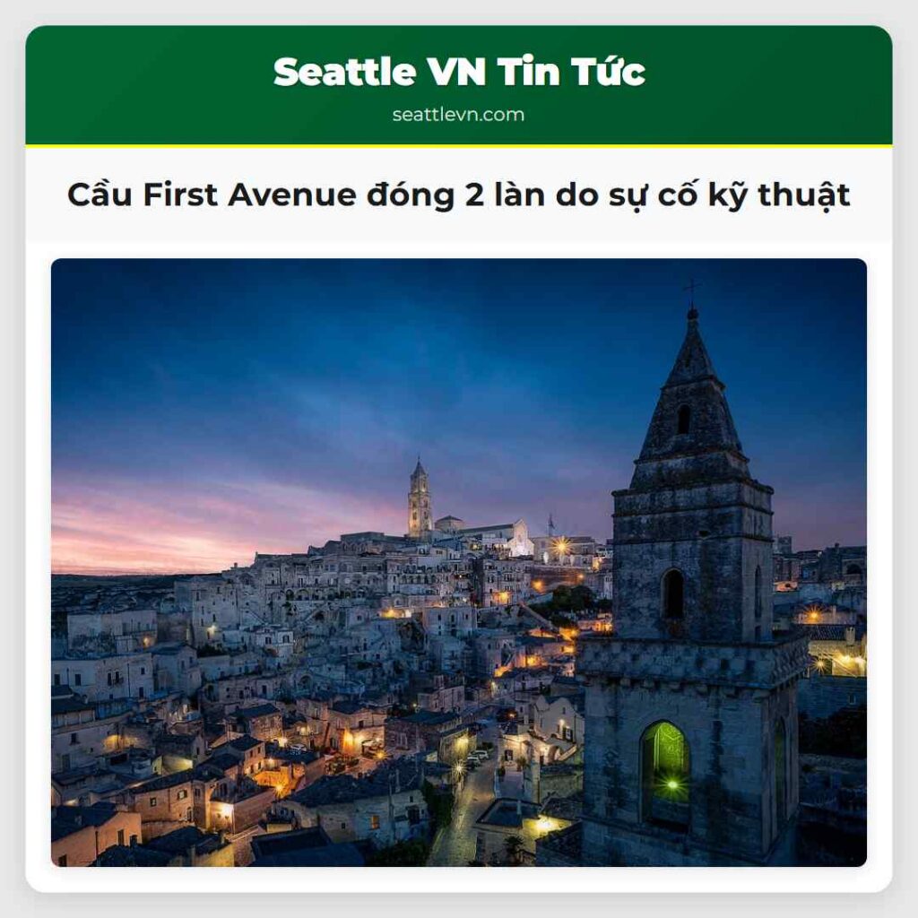 Cầu First Avenue đóng 2 làn do sự cố kỹ thuật