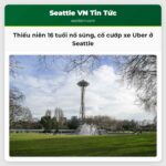 Thiếu niên 16 tuổi nổ súng cố cướp xe Uber tại quán pizza ở Seattle