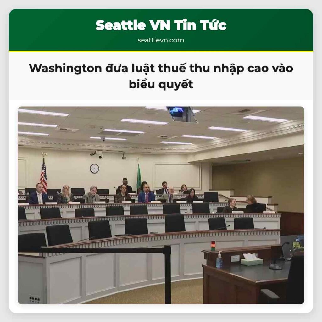 Washington đưa luật thuế thu nhập cao vào biểu