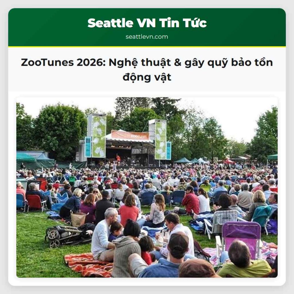ZooTunes 2026: Nghệ thuật & gây quỹ bảo tồn động