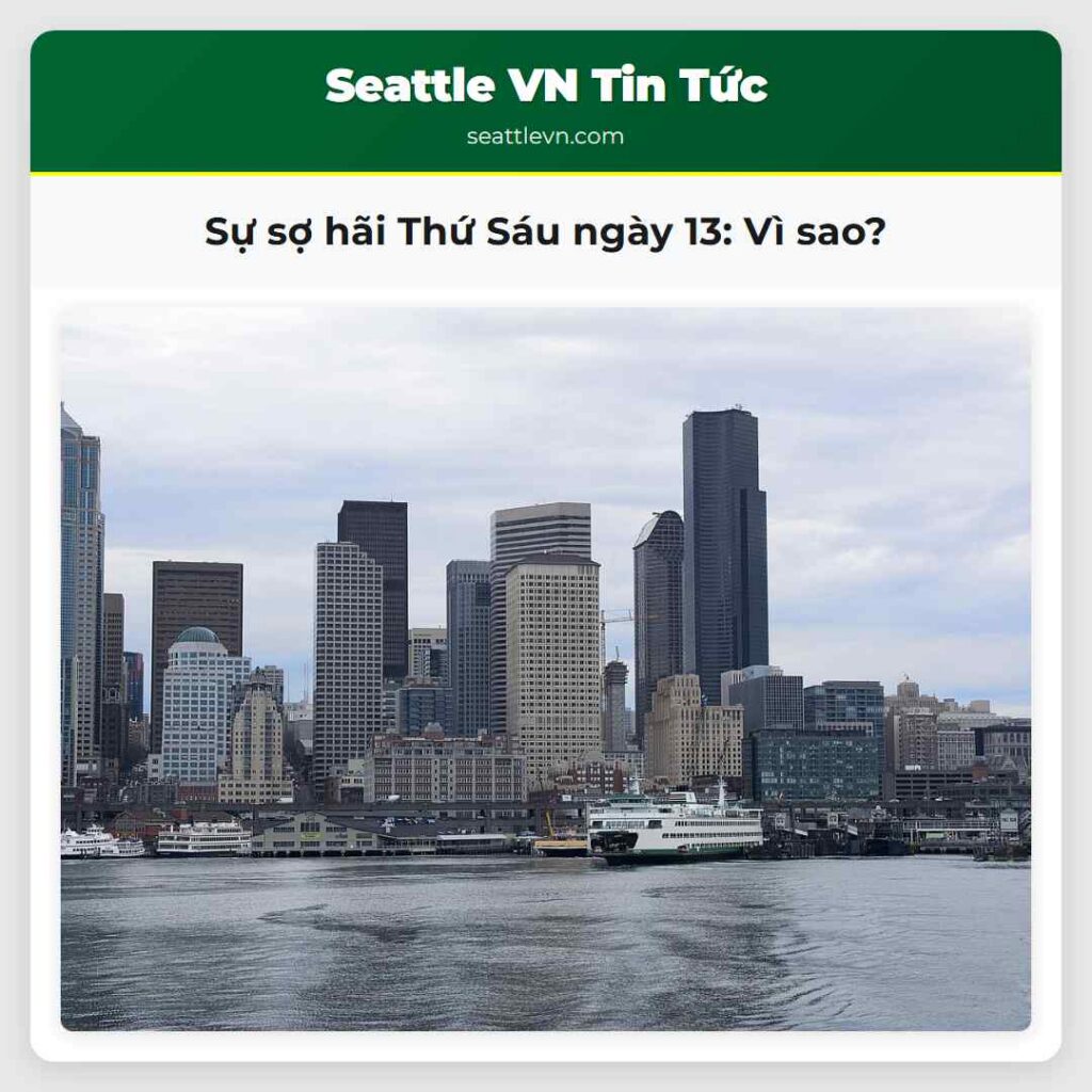 Sự sợ hãi Thứ Sáu ngày 13: Vì sao?