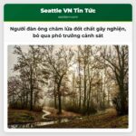 Người Đàn Ông Châm Lửa Đốt Chất Gây Nghiện Trong Xe Bỏ Qua Phó Trưởng Cảnh Sát Snohomish