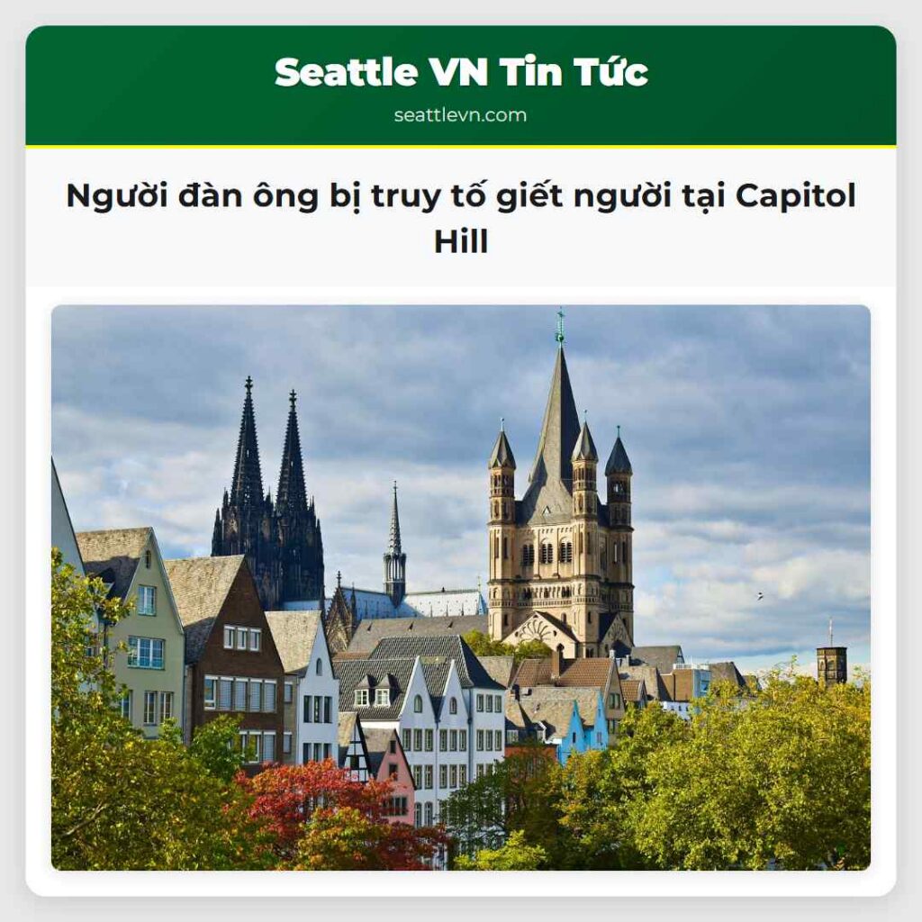 Người đàn ông bị truy tố giết người tại Capitol