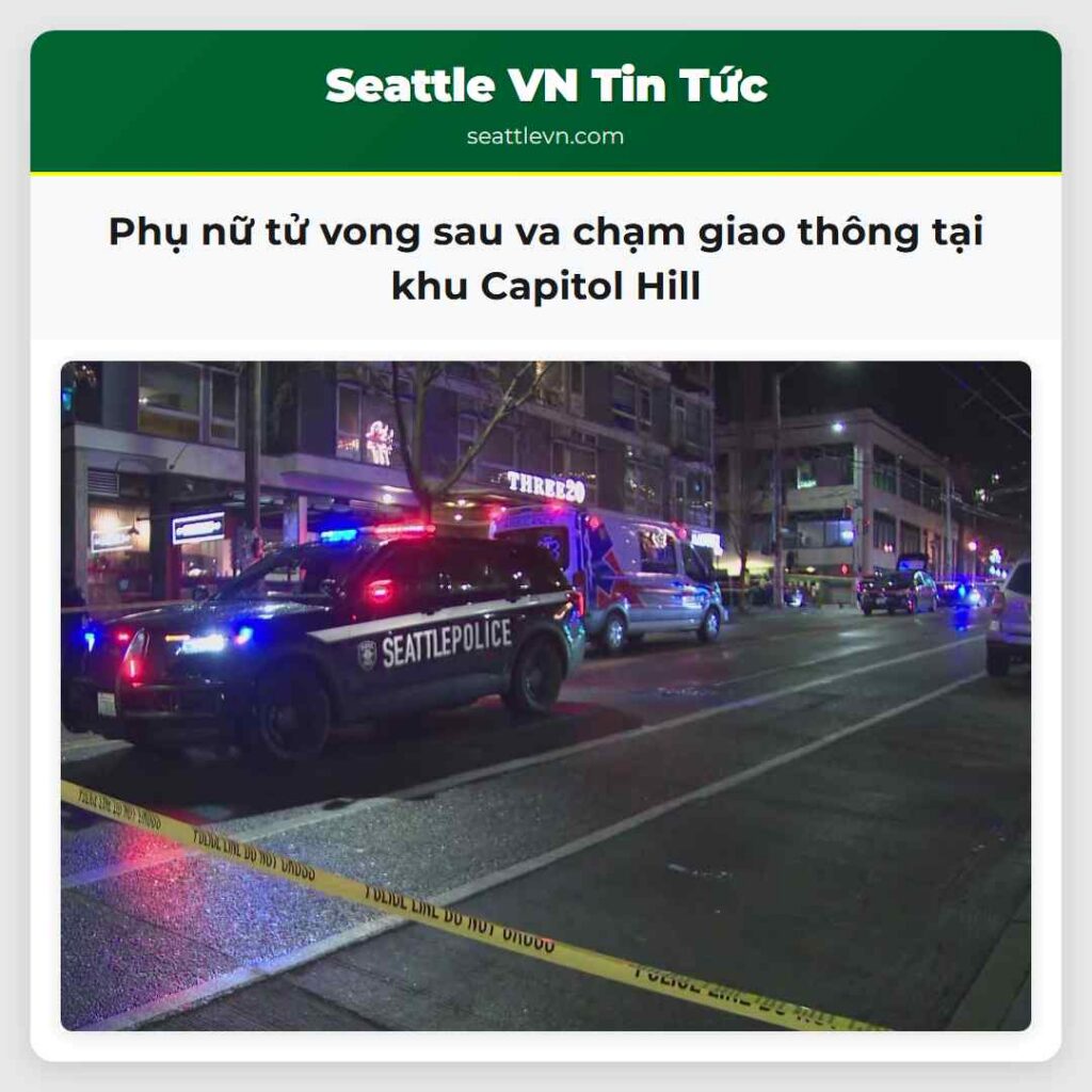 Phụ nữ tử vong sau va chạm giao thông tại khu