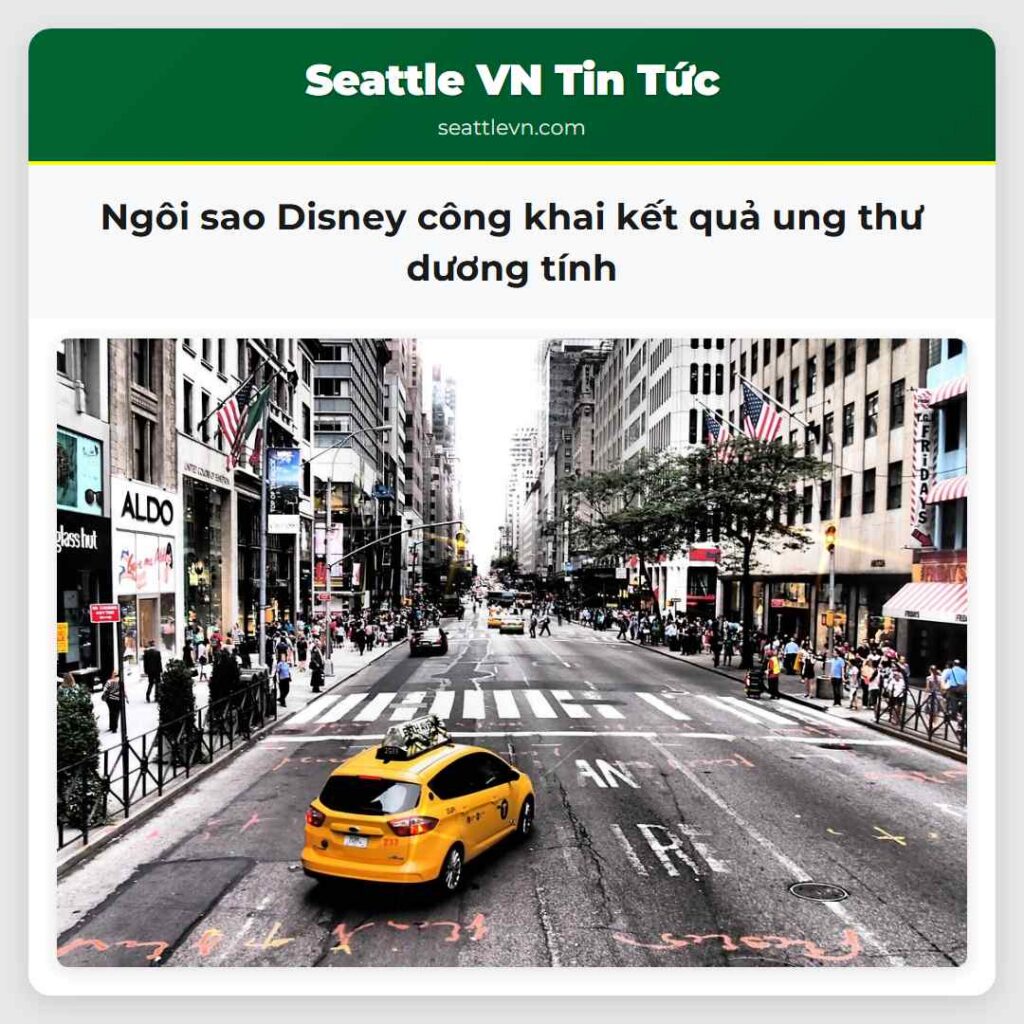Ngôi sao Disney công khai kết quả ung thư dương