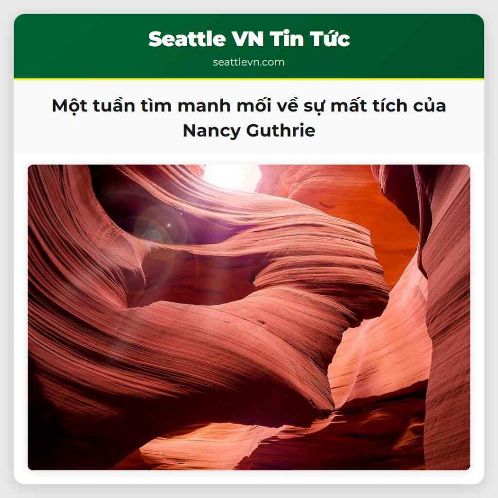 Một tuần tìm manh mối về sự mất tích của Nancy