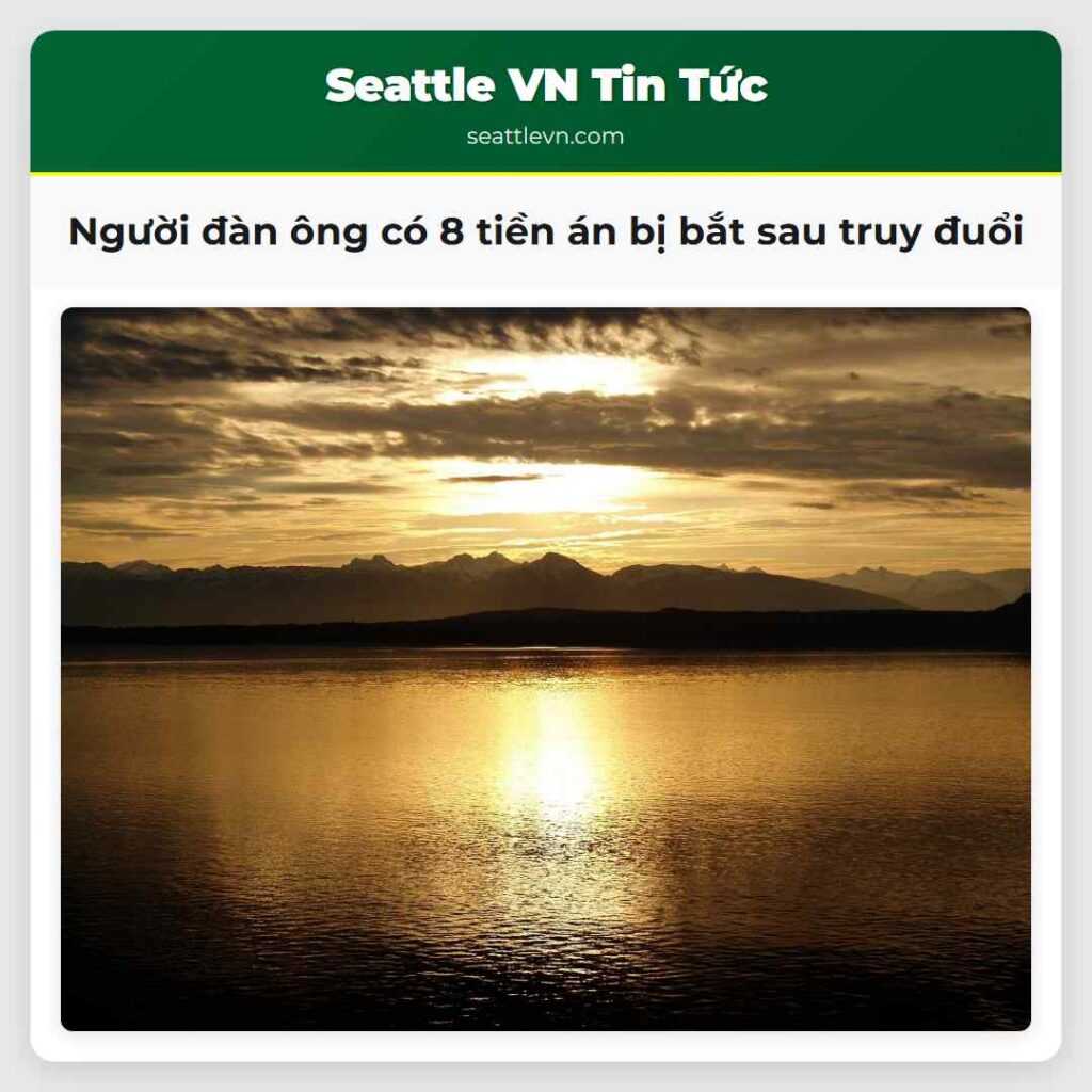 Người đàn ông có 8 tiền án bị bắt sau truy đuổi