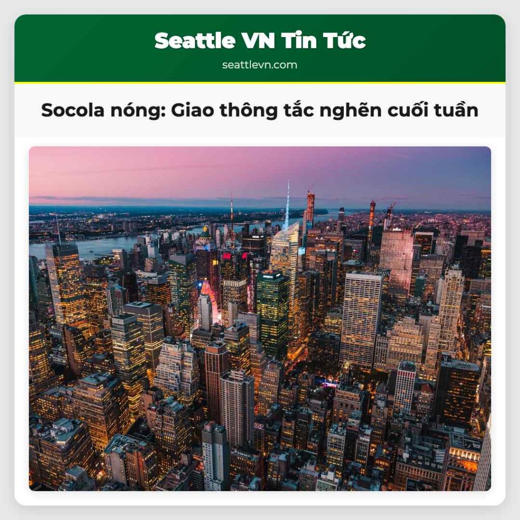 Socola nóng: Giao thông tắc nghẽn cuối tuần