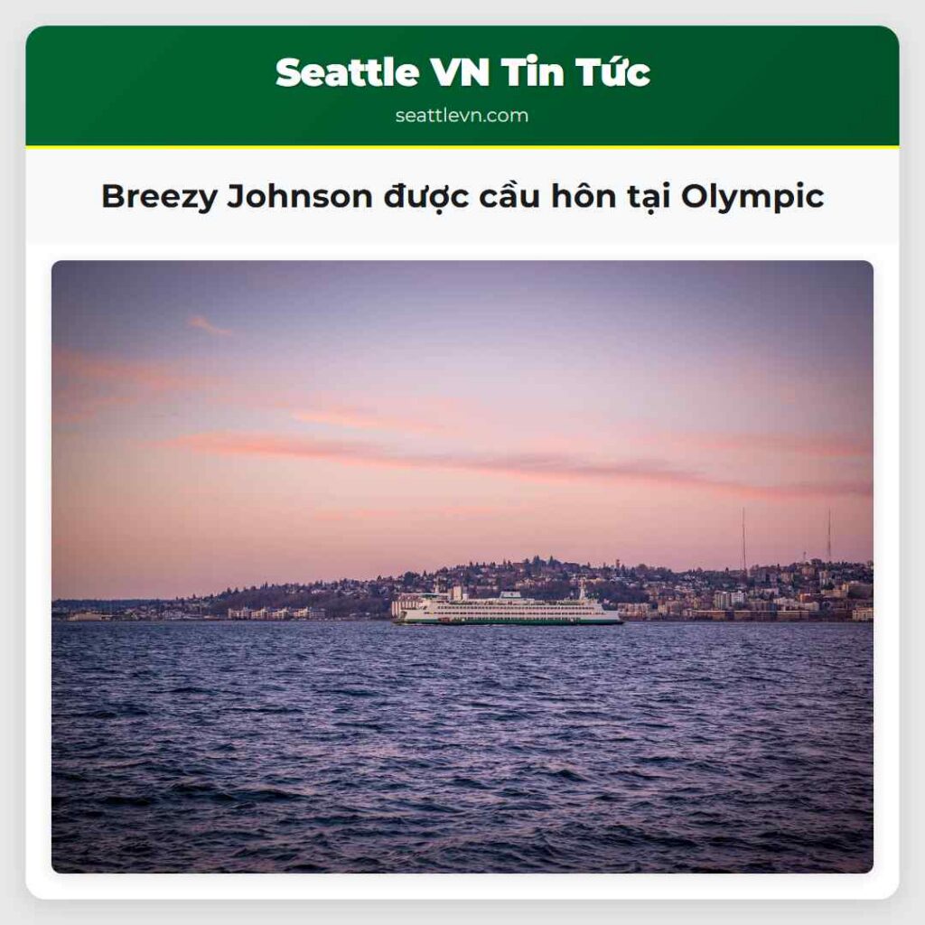 Breezy Johnson được cầu hôn tại Olympic