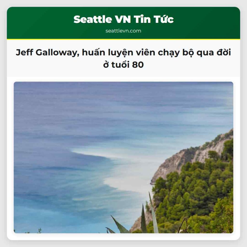 Jeff Galloway, huấn luyện viên chạy bộ qua đời ở