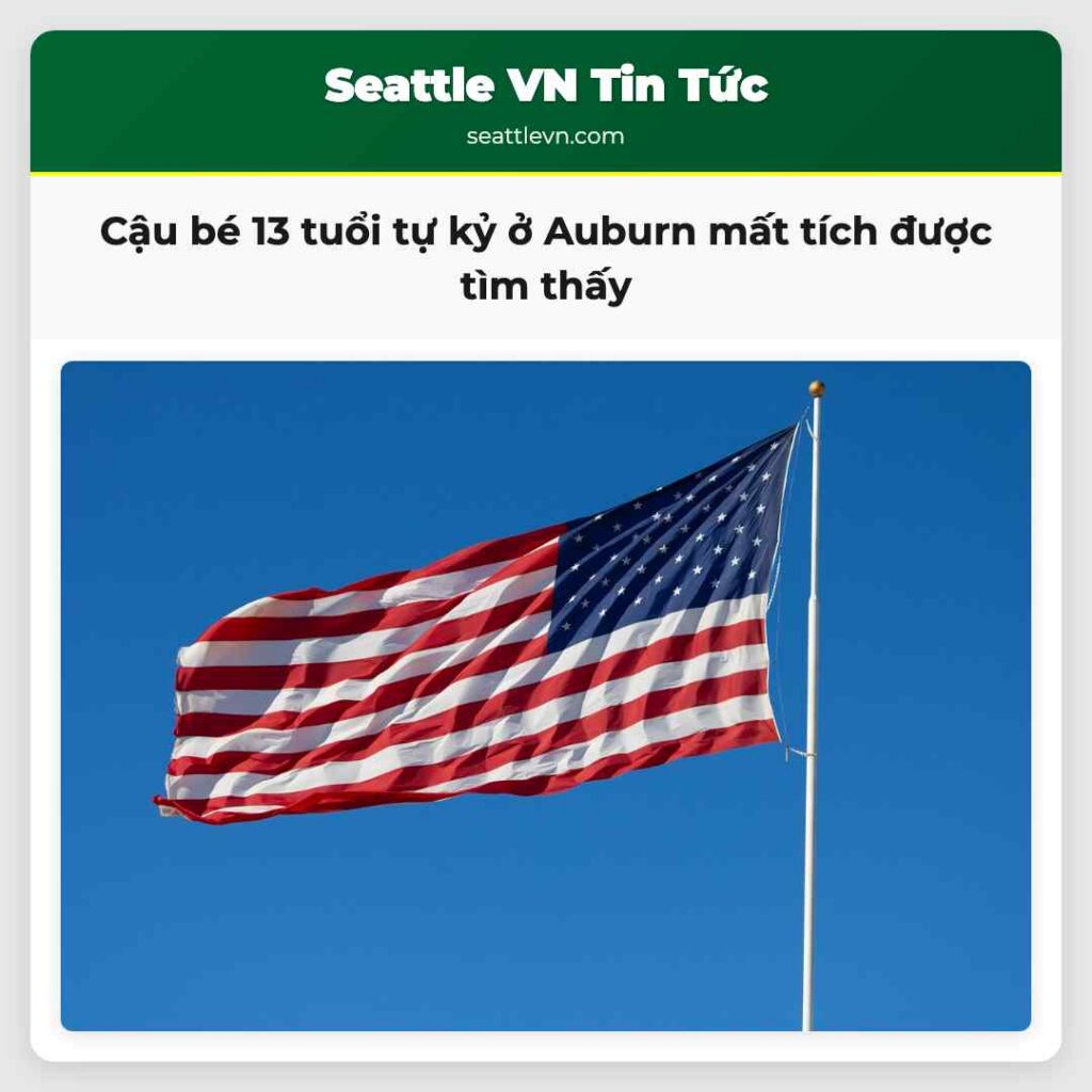 Cậu bé 13 tuổi tự kỷ ở Auburn mất tích được tìm