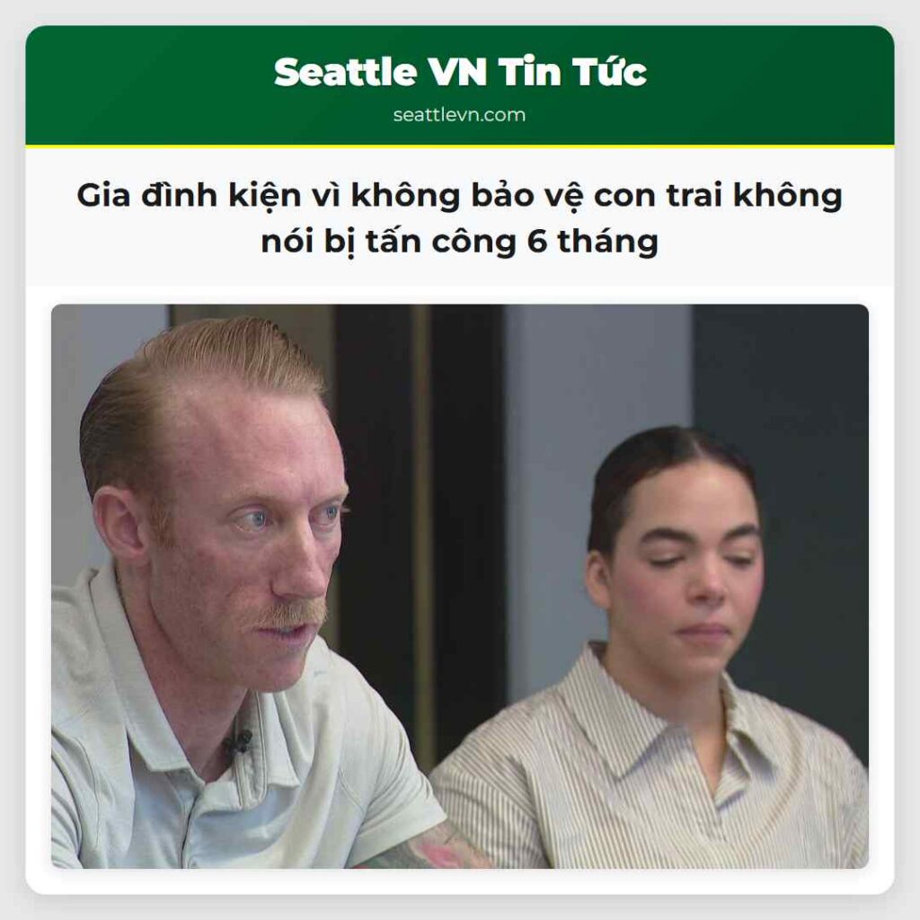 Gia đình kiện vì không bảo vệ con trai không nói