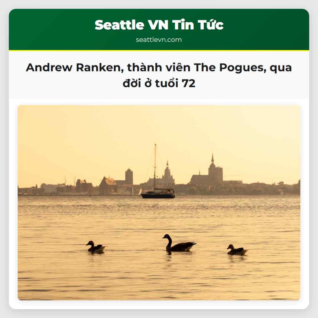 Andrew Ranken, thành viên The Pogues, qua đời ở