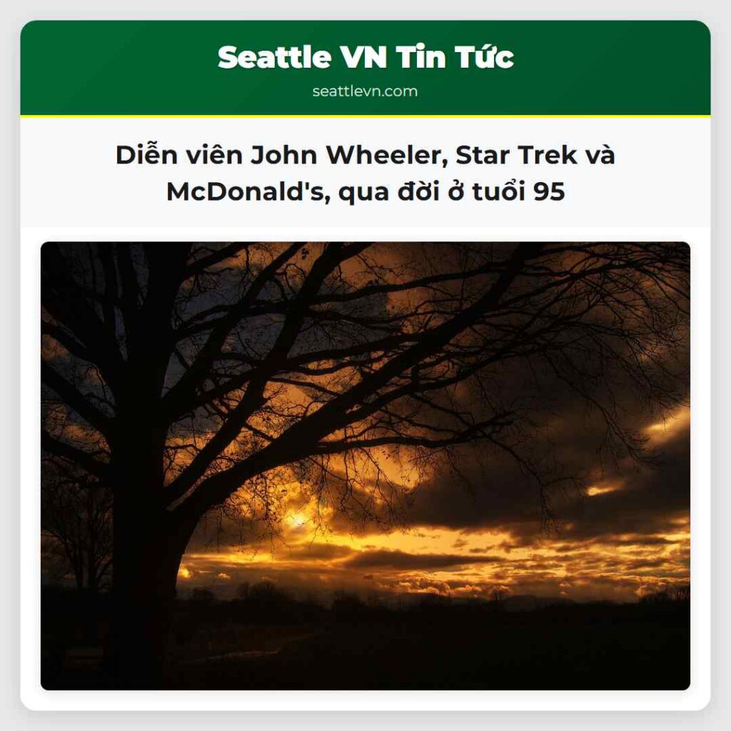 Diễn viên John Wheeler, Star Trek và McDonald's,