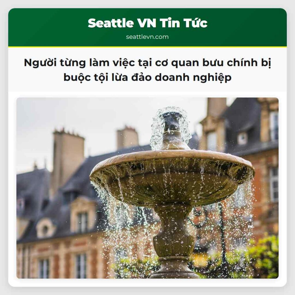 Người từng làm việc tại cơ quan bưu chính bị buộc