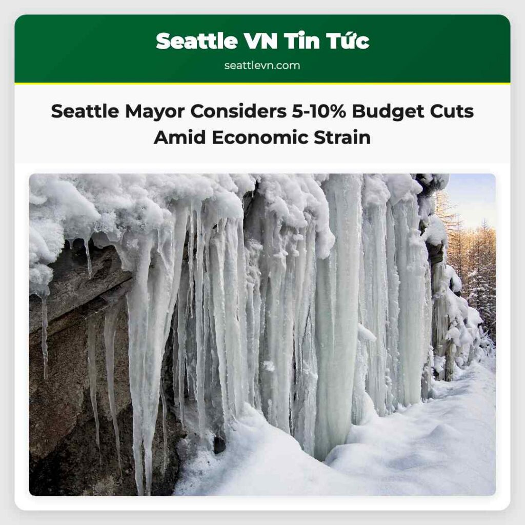 Seattle Mayor Considers 5-10% Budget Cuts Amid