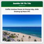 Golfist Andrea Pavan té xuống hầm thang chấn thương nặng tại Nam Phi