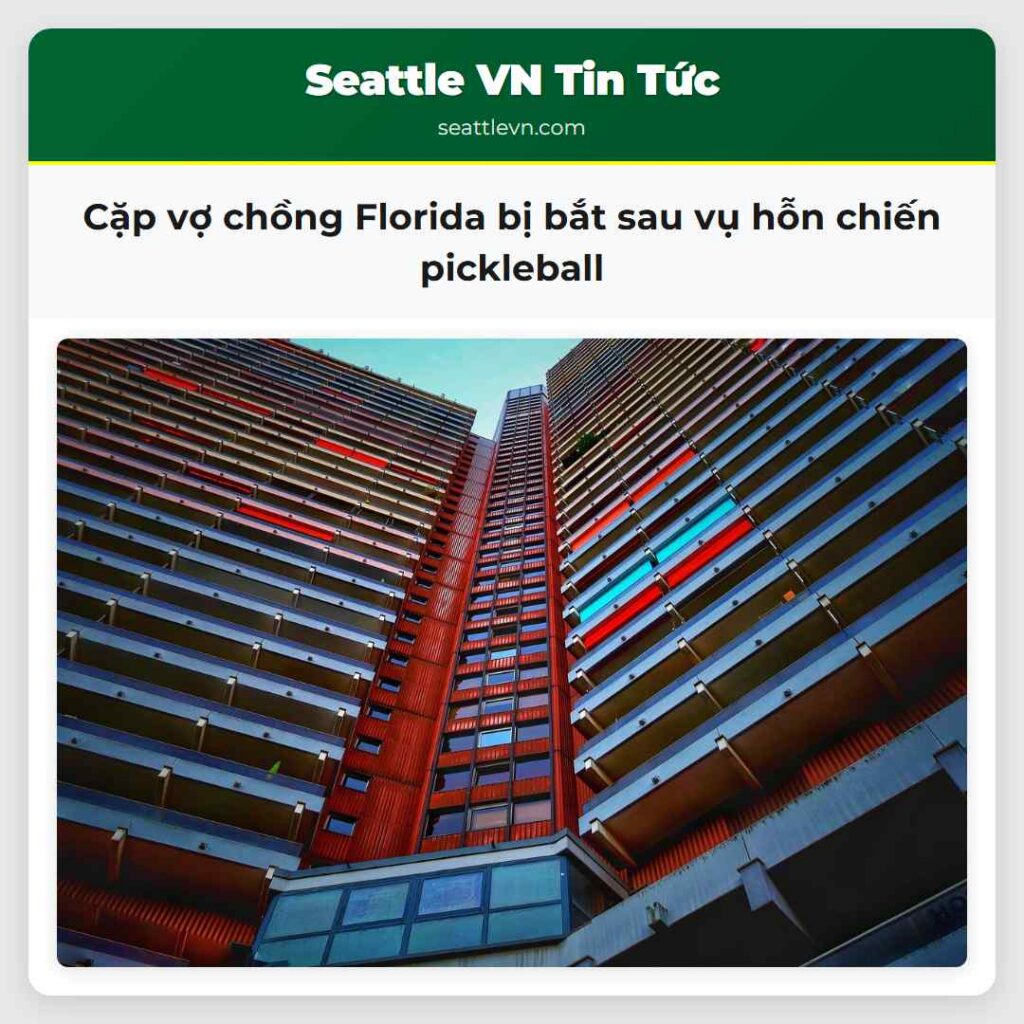 Cặp vợ chồng Florida bị bắt sau vụ hỗn chiến