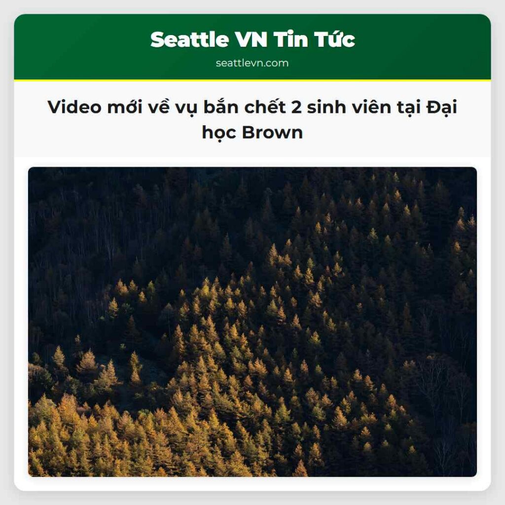 Video mới về vụ bắn chết 2 sinh viên tại Đại học