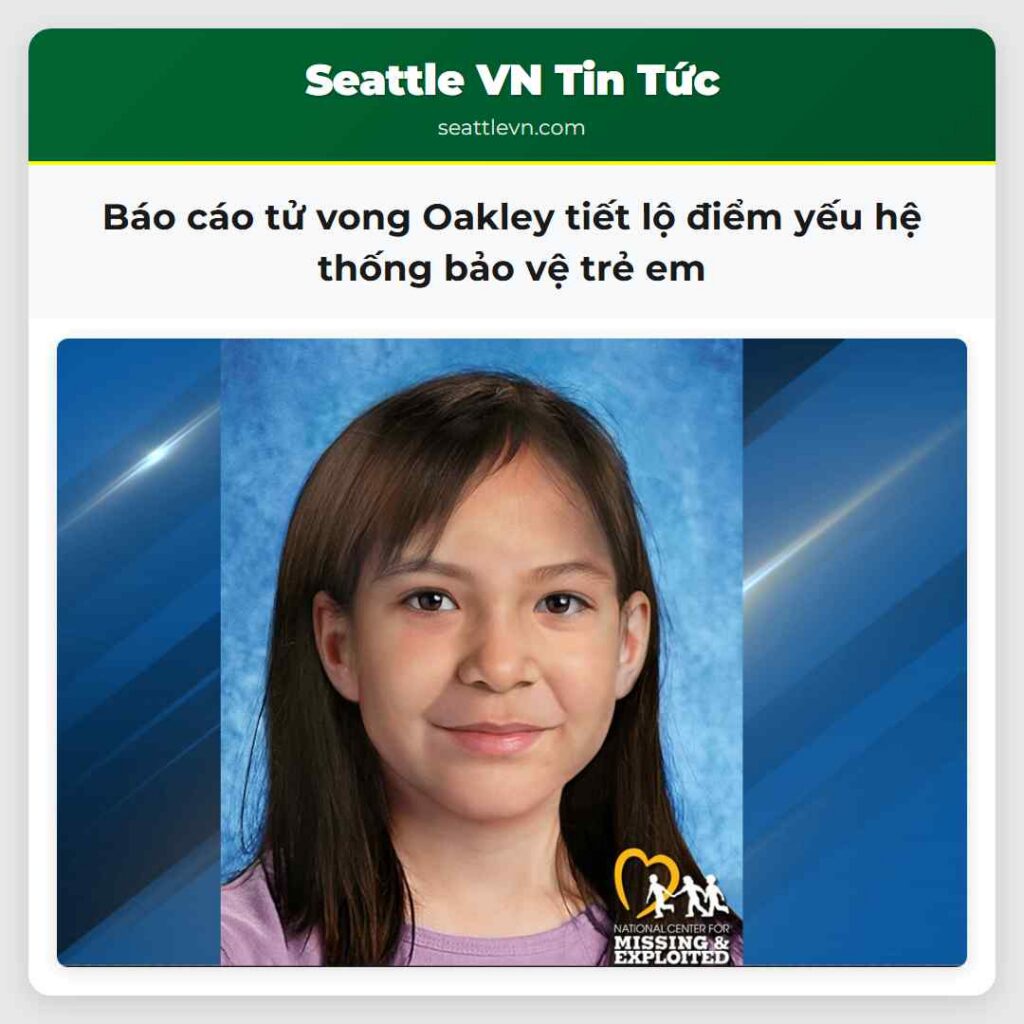 Báo cáo tử vong Oakley tiết lộ điểm yếu hệ thống