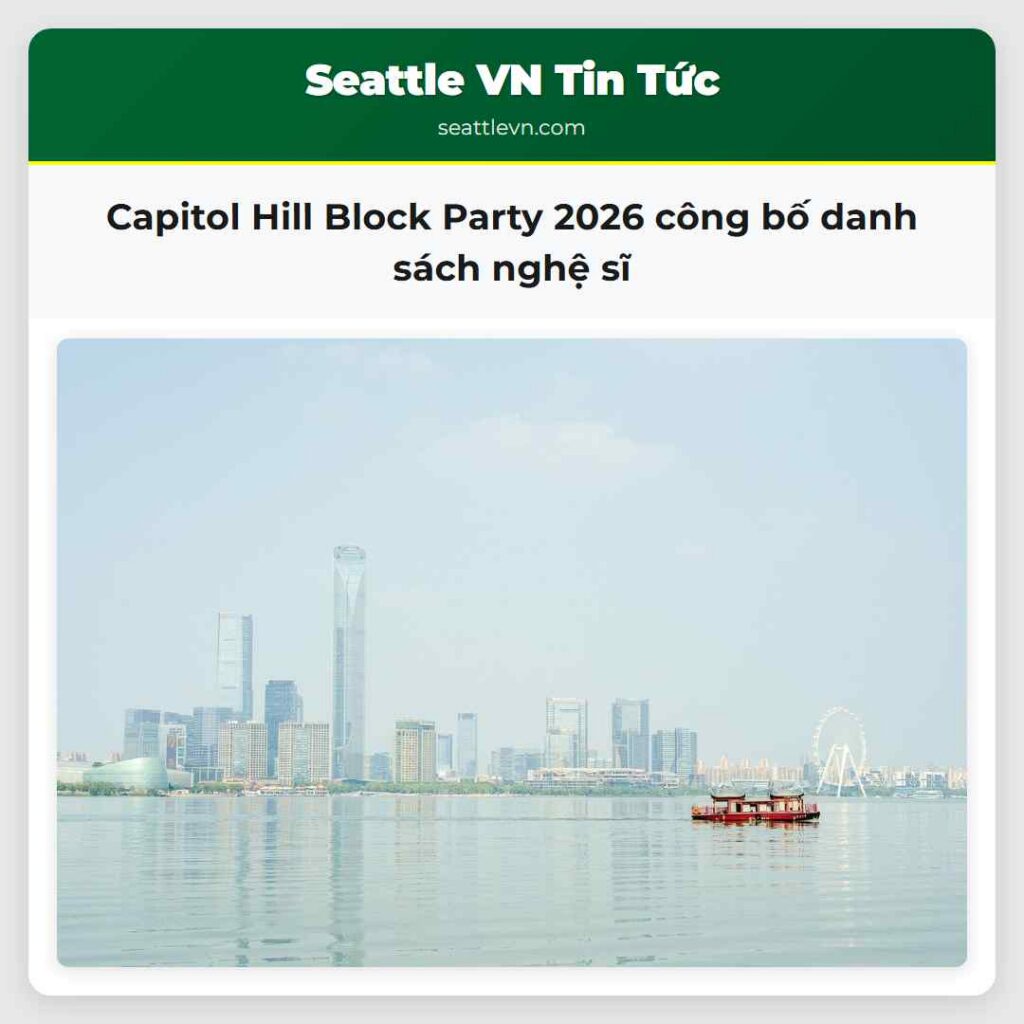 Capitol Hill Block Party 2026 công bố danh sách