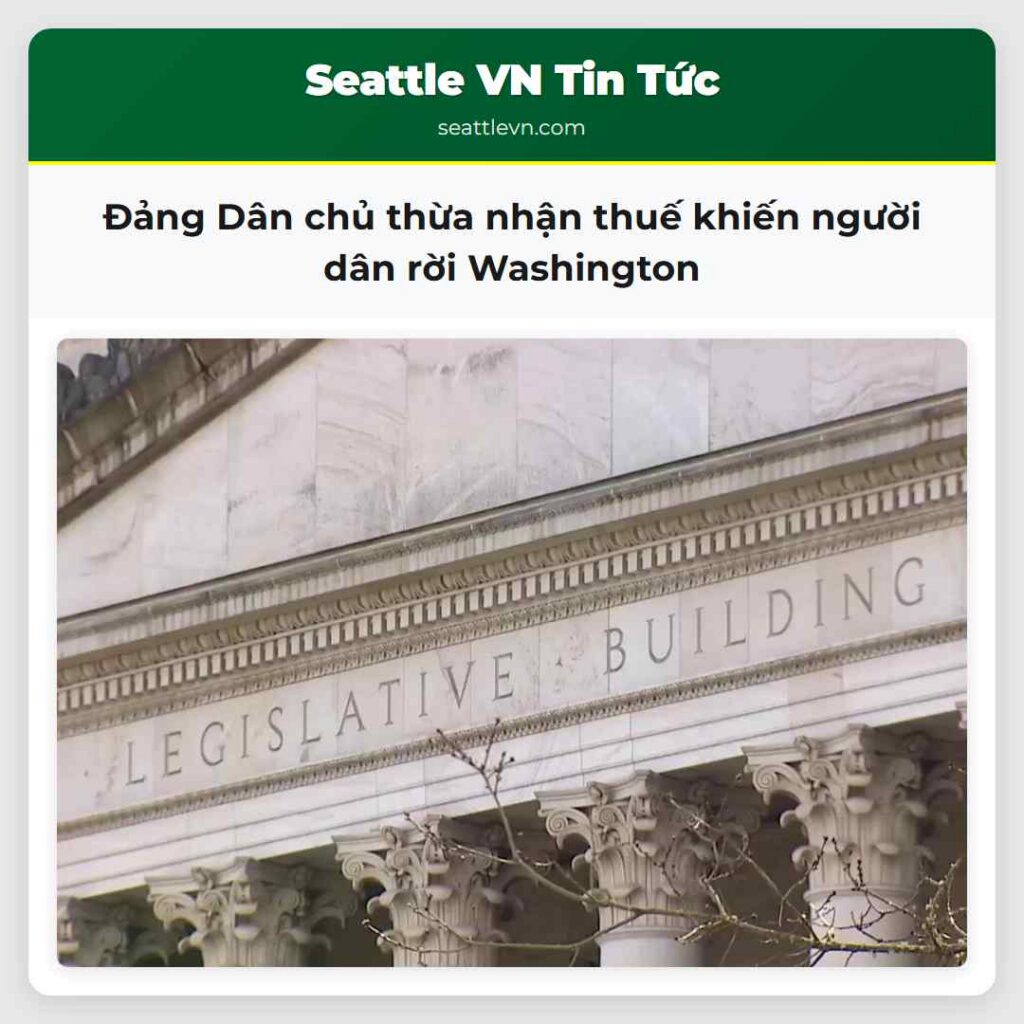 Đảng Dân chủ thừa nhận thuế khiến người dân rời